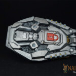 Une figurine de Nemesis, Nacelle de secours, Une nacelle de secours couleur métal.