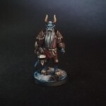 Front view of a D&D character